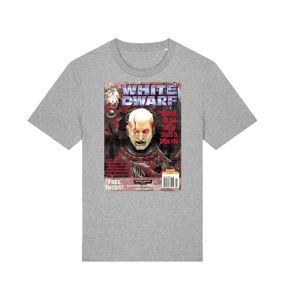 Heather Grey Printed T-shirt Front